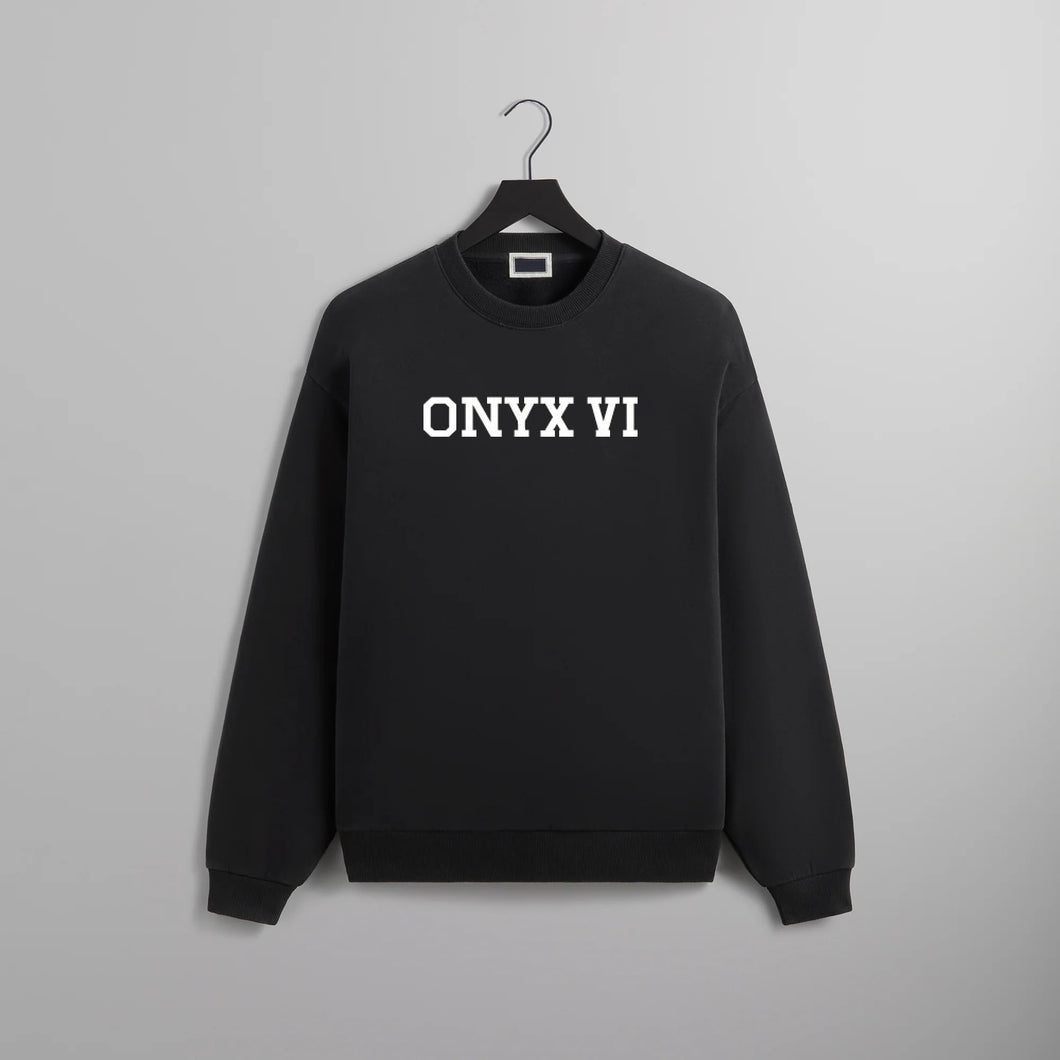 ONYX VI 20th anniversary crewneck sweater